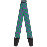 Guitar Strap - Joker HAHAHA Purple/Green