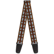 Guitar Strap - Star Wars Chewbacca Bandolier Bounding Browns/Gray