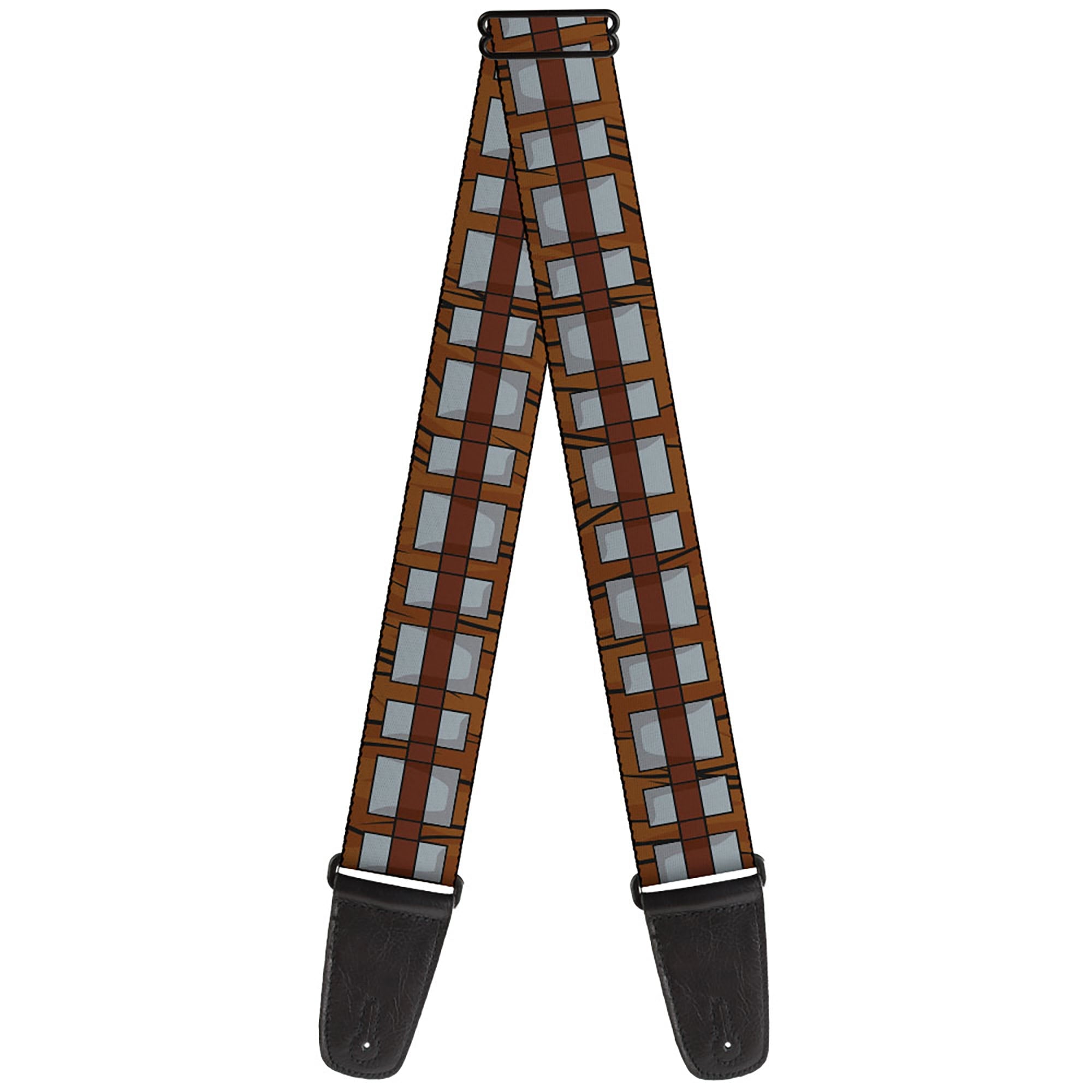 Guitar Strap - Star Wars Chewbacca Bandolier Bounding Browns/Gray