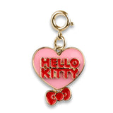 CHARM IT! - Gold Classic Hello Kitty Heart Charm