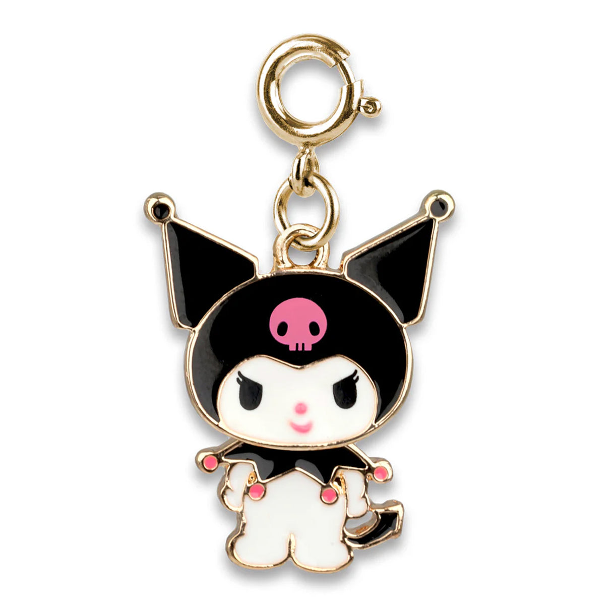 CHARM IT! - Gold Swivel Kuromi Charm