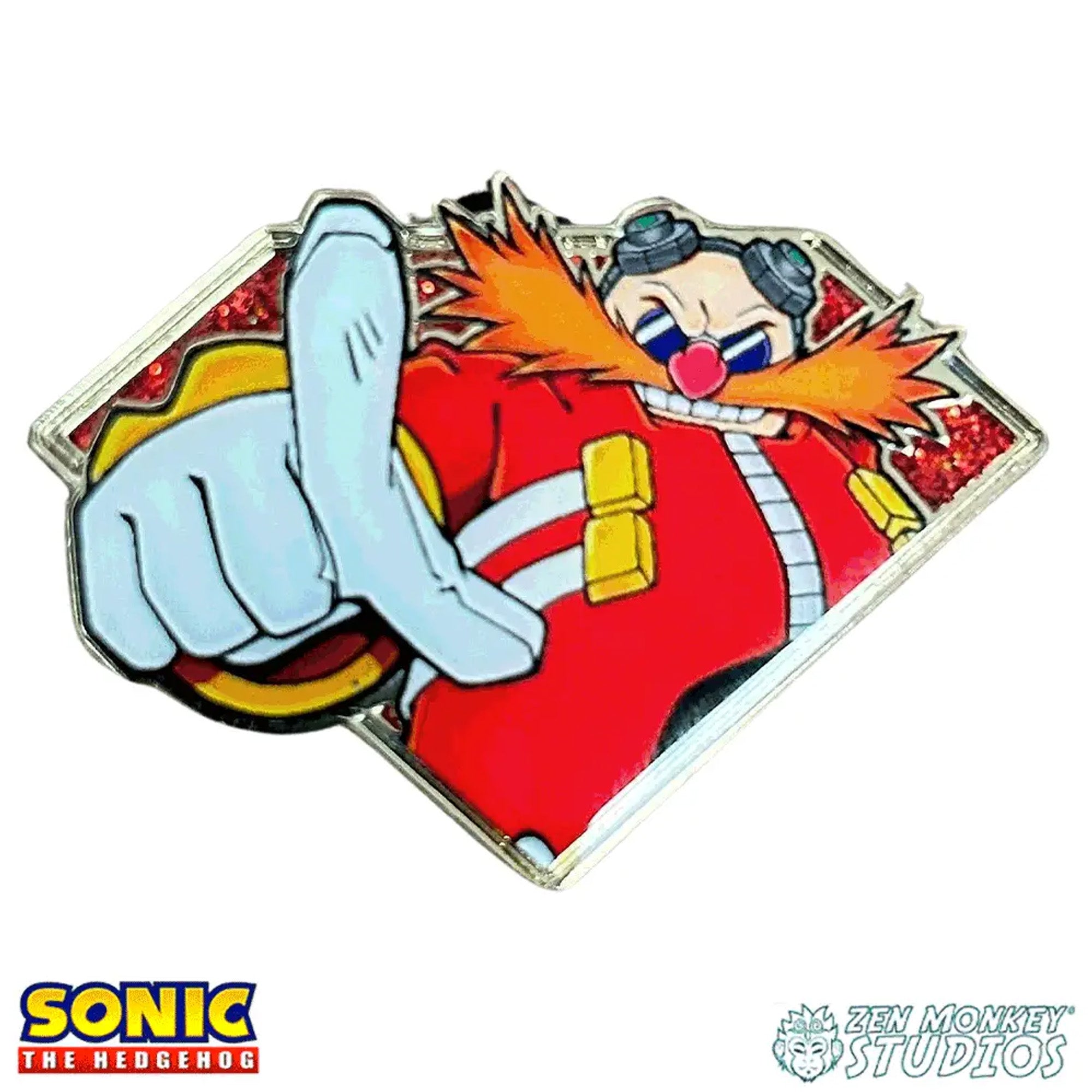 Golden Series 2: Emerald Eggman - Sonic the Hedgehog Pin