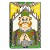 Disney Frozen Stained Glass Series Oaken 3" Collectible Pin Limited Edition 300