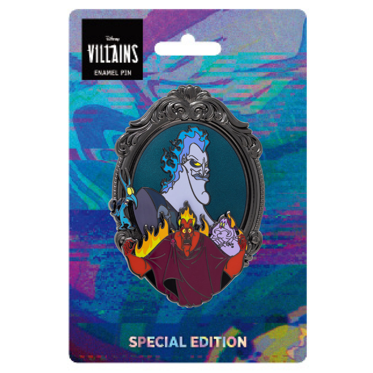 Disney Transformations Series Hades 3" Collectible Pin on Pin Special Edition 300 - PREORDER