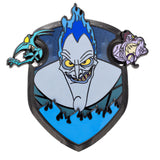 Disney Coat of Arms Hades 3" Collectible Pin on Pin Special Edition 400 - PREORDER