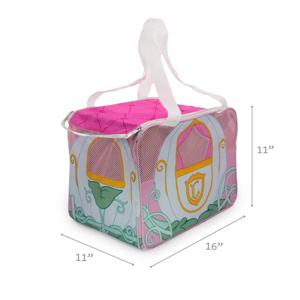 Buckle-Down Pet Carrier - Cinderella Pumpkin Carriage