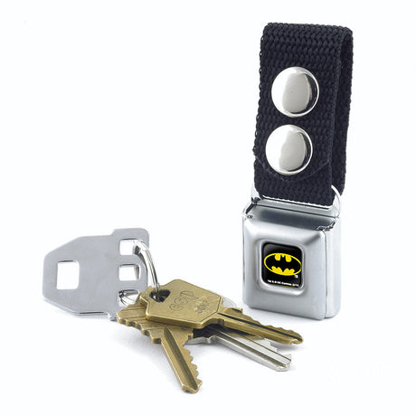 Keychain - Batman Full Color Black Yellow