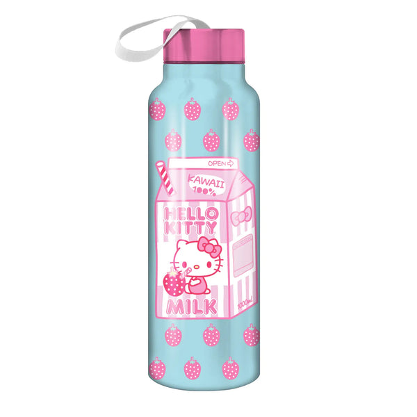 Hello Kitty Strawberry Milk Vinyl Sticker – The Pink a la Mode