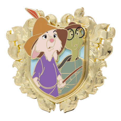 Disney Robin Hood Family Crest - Kids 3" Collectible Pin on Pin Special Edition 300 - PREORDER