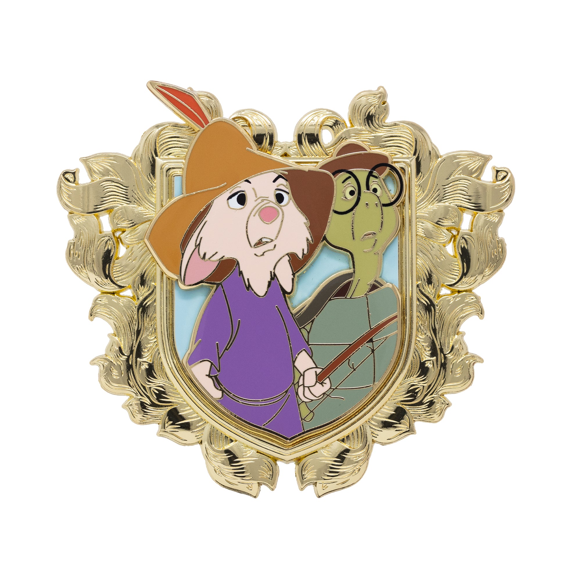 Disney Robin Hood Family Crest - Kids 3" Collectible Pin on Pin Special Edition 300