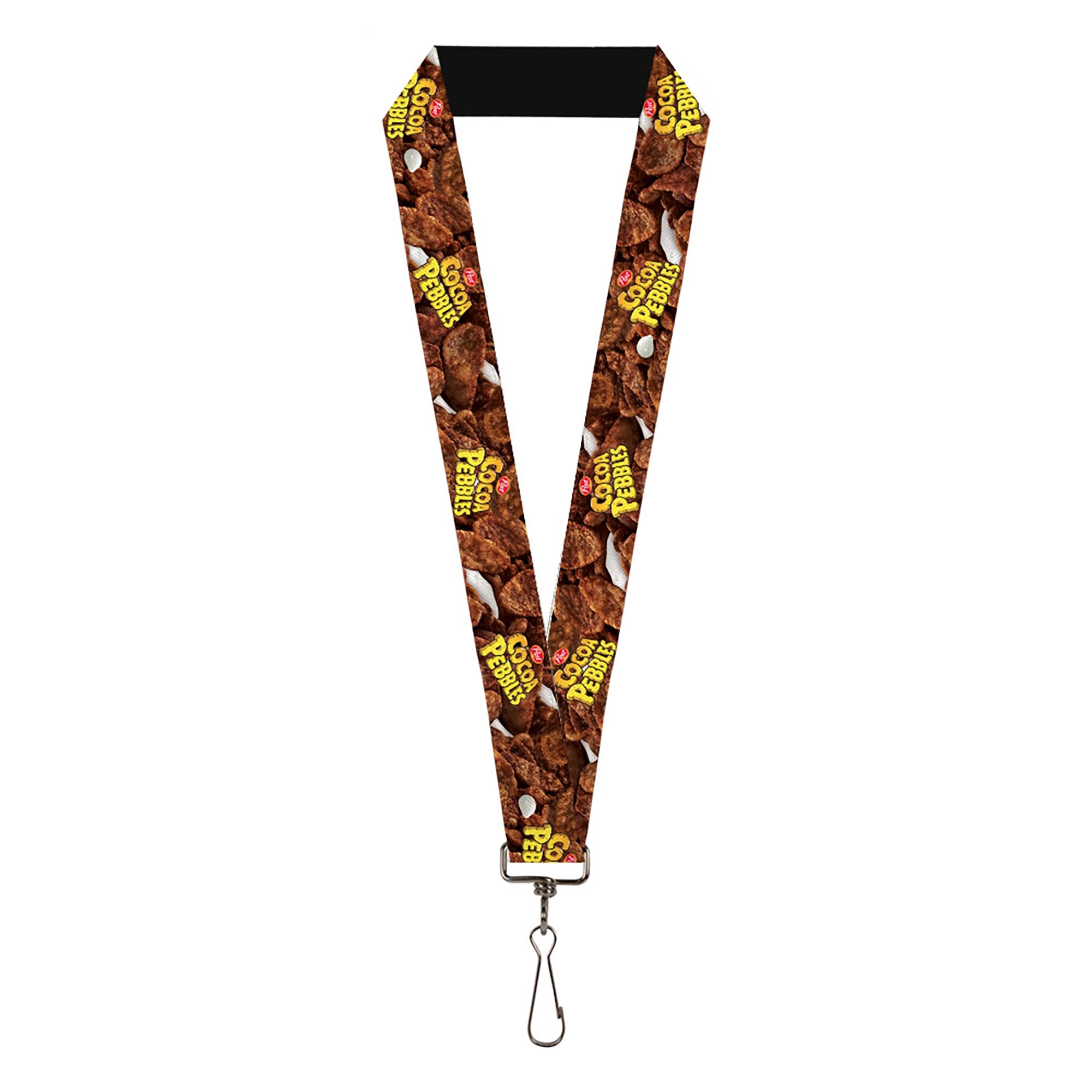 Lanyard - 1.0" - POST COCOA PEBBLES Logo and Vivid Cereal Browns