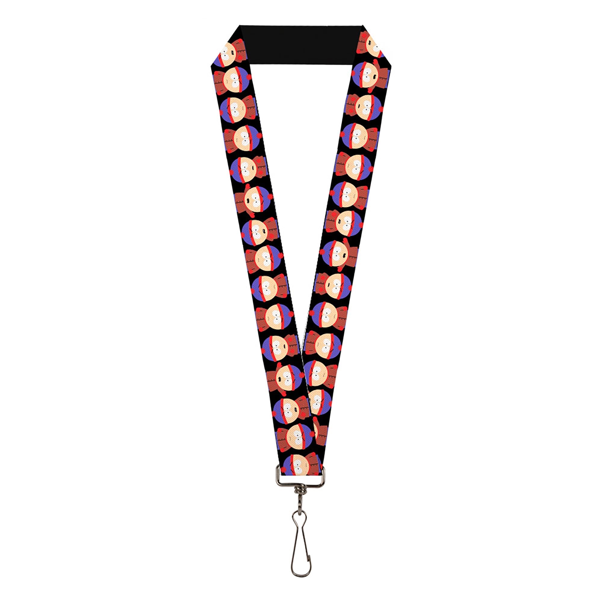 Lanyard - 1.0" - South Park Stan Flip Poses Black