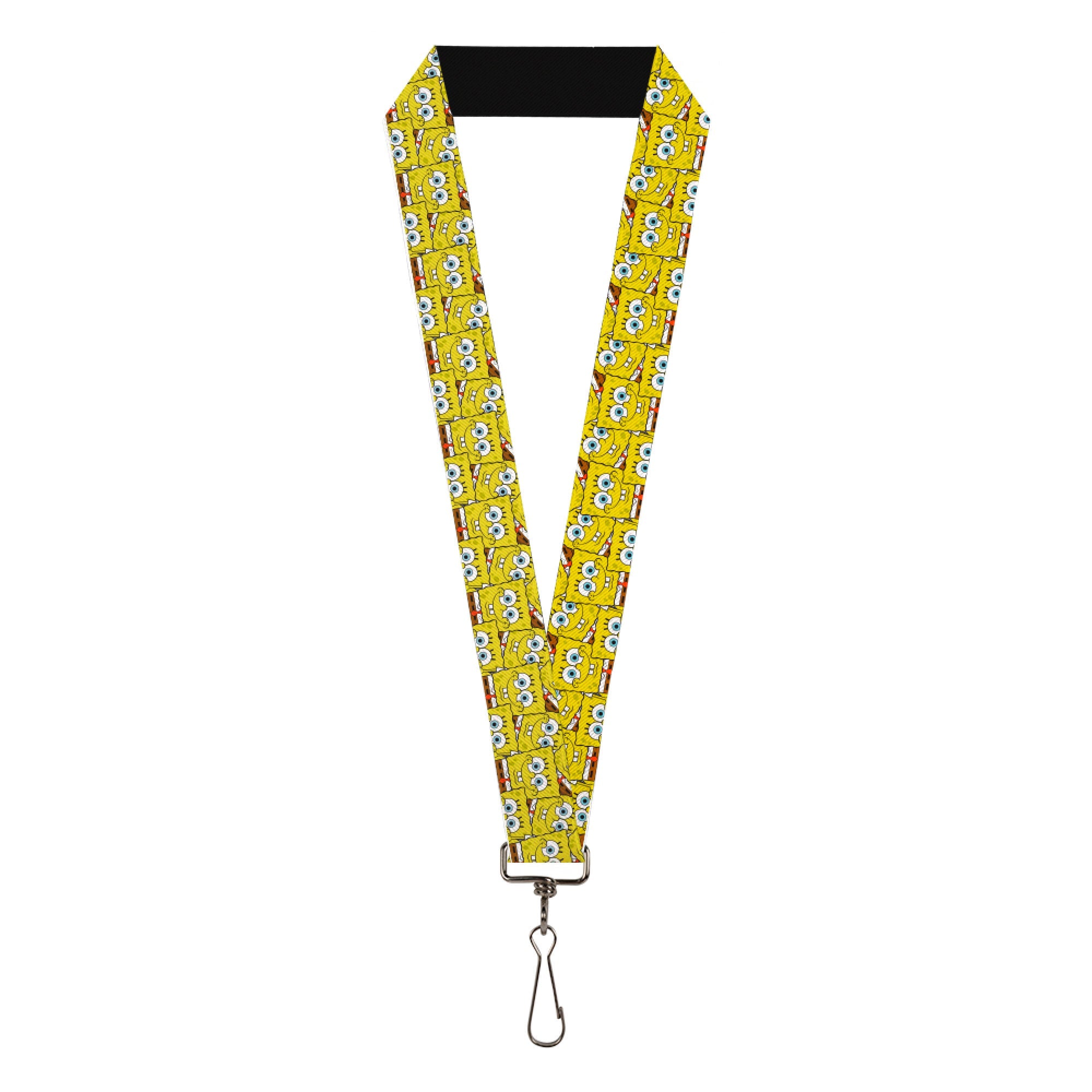 Lanyard - 1.0" - SpongeBob SquarePants Smiling Pose Stacked