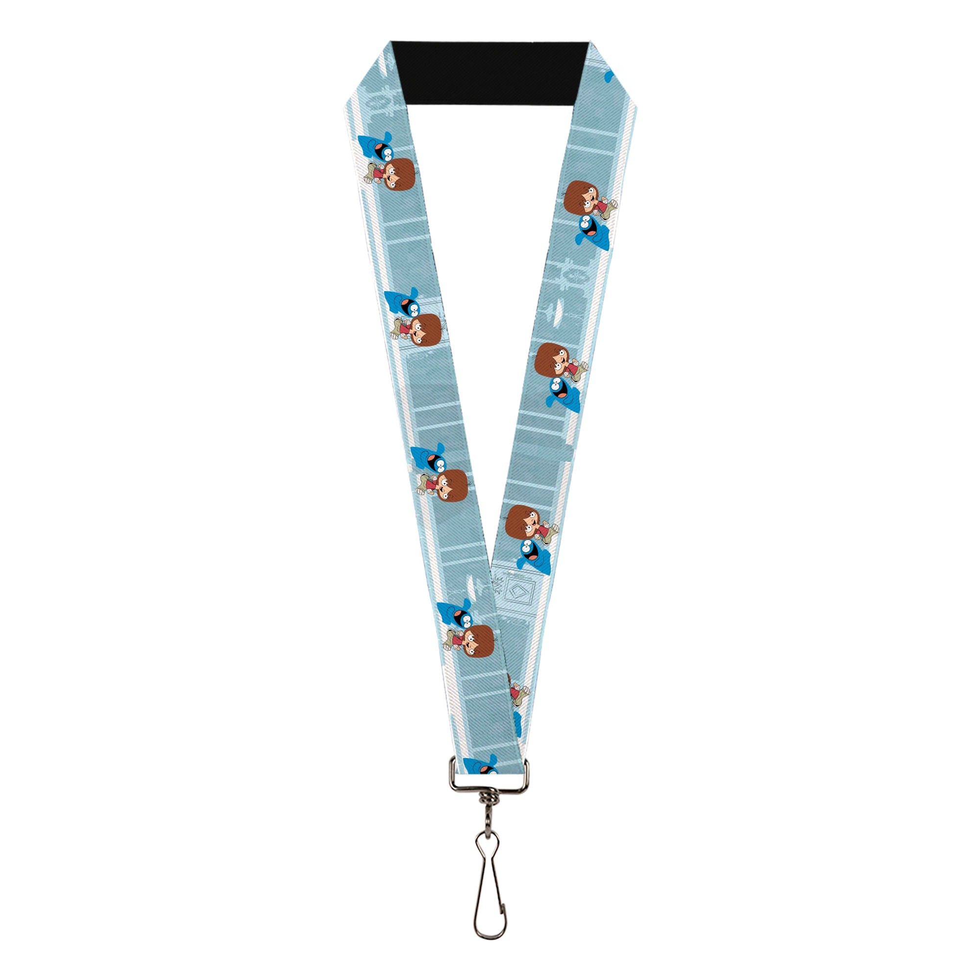 Lanyard - 1.0" - Foster's Home for Imaginary Friends Mac and Bloo Pose Blues