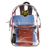 Harry Potter Hogwarts Clear Backpack & Laptop Sleeve