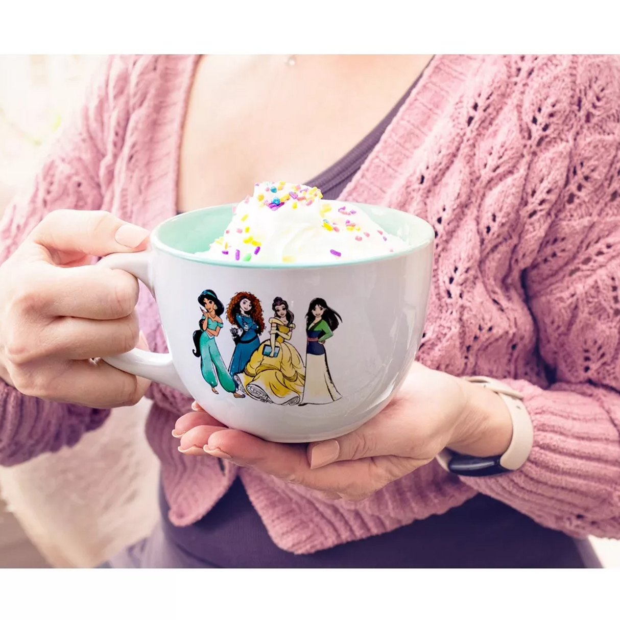 Disney Princess Ceramic Soup Mug