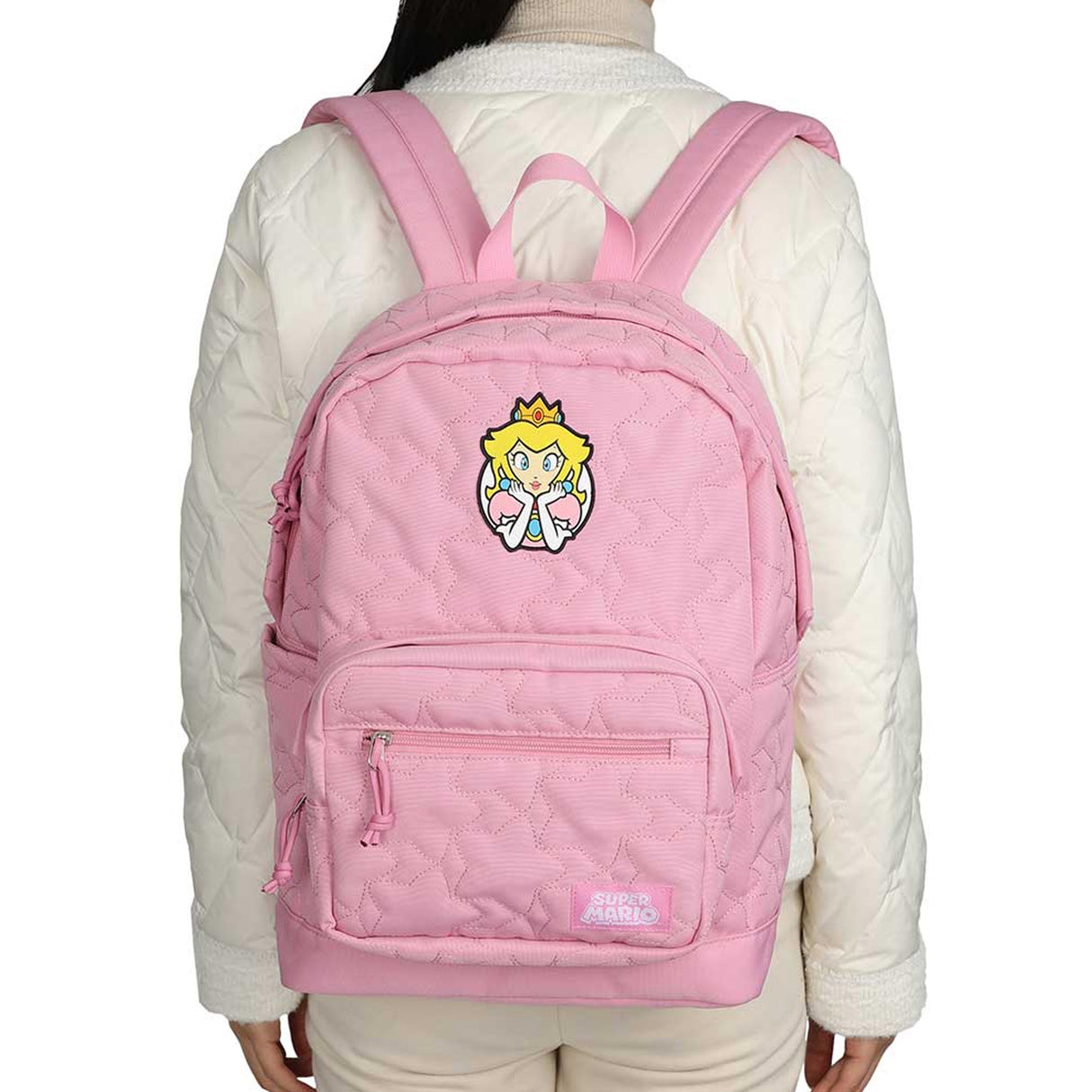 Super Mario Princess Quilted Backpack