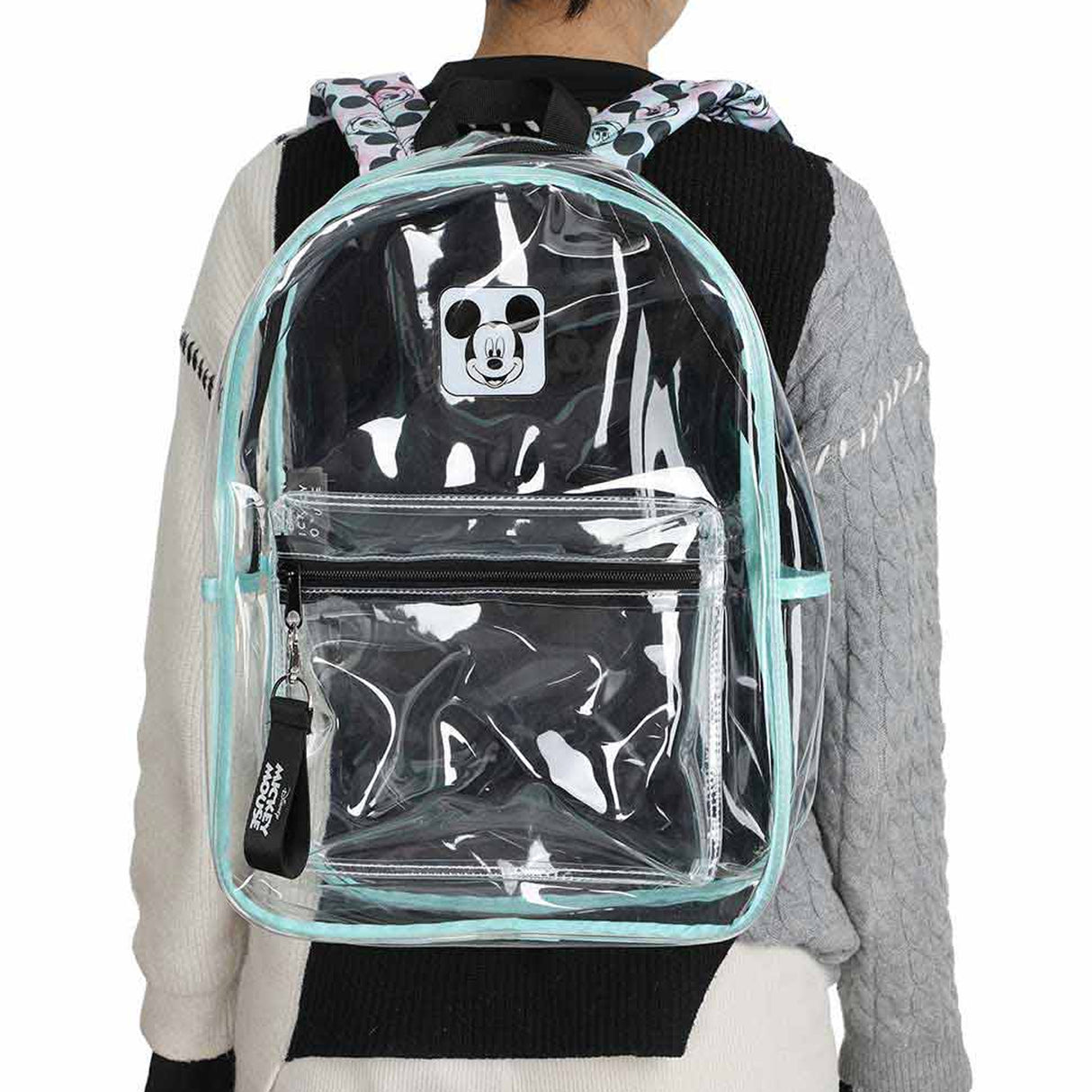 Disney Mickey Mouse Clear Backpack & Laptop Sleeve