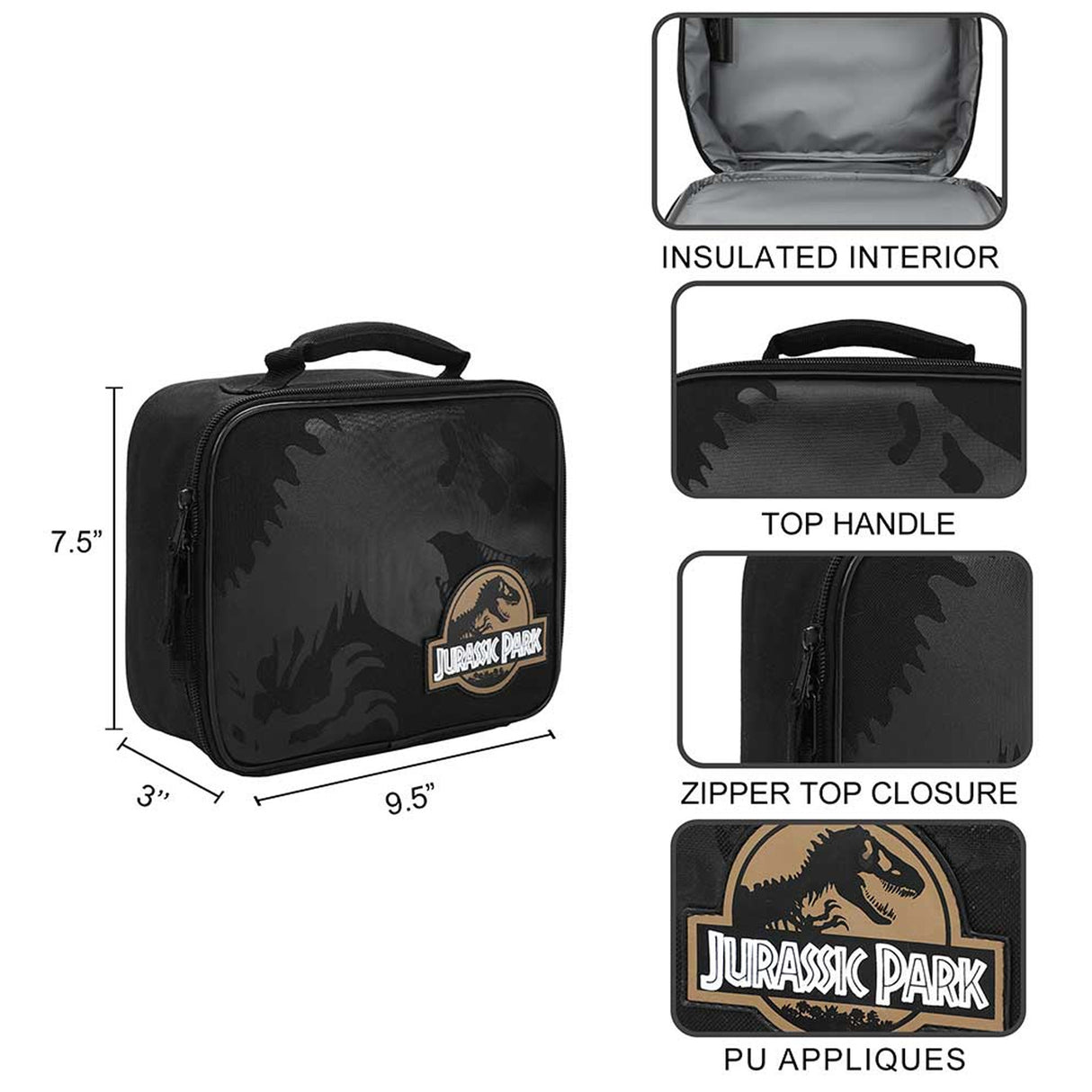 Jurassic Park Ingen Camo Lunch Tote & Backpack