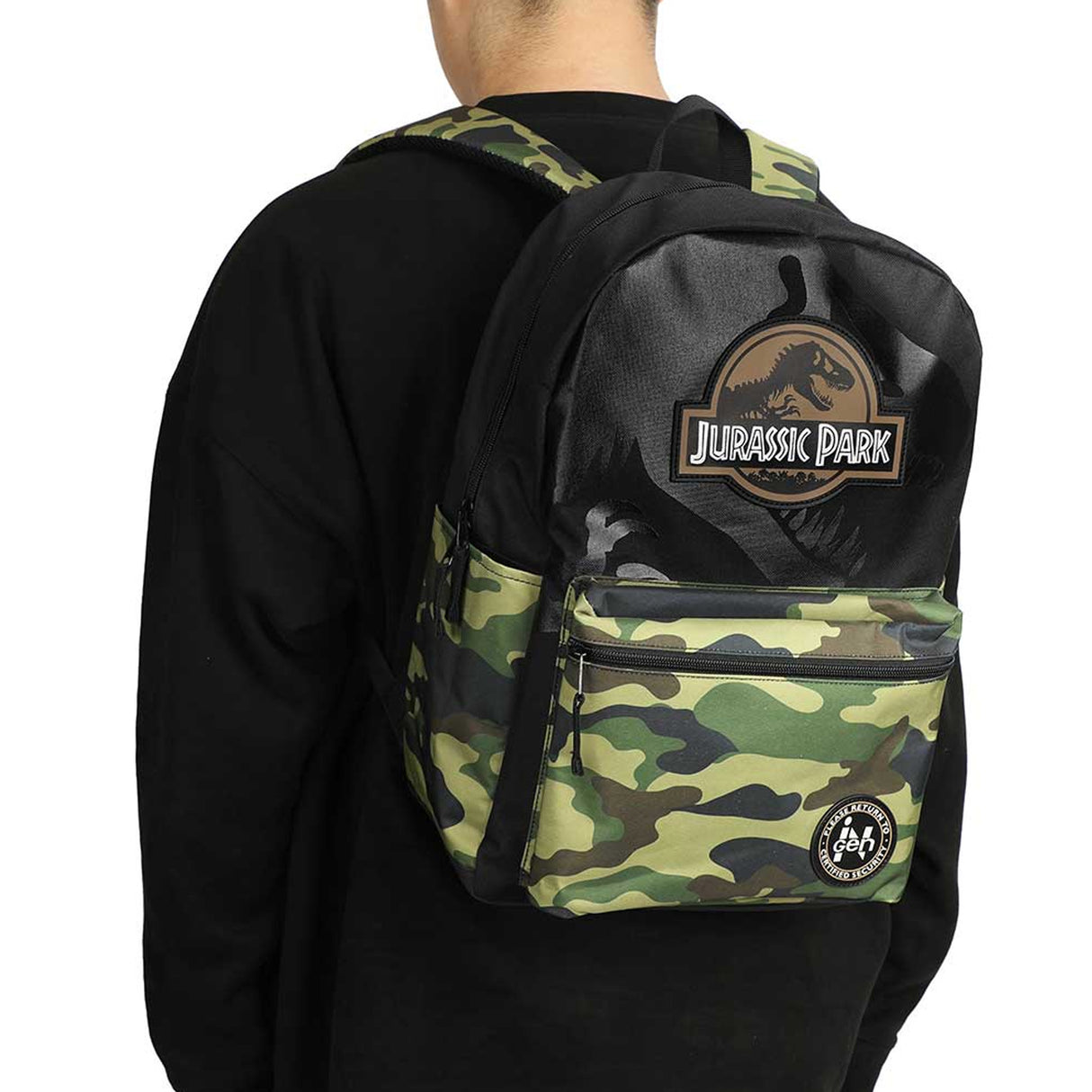 Jurassic Park Ingen Camo Lunch Tote & Backpack