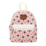 Disney Mickey Mouse Checkered Mini Backpack