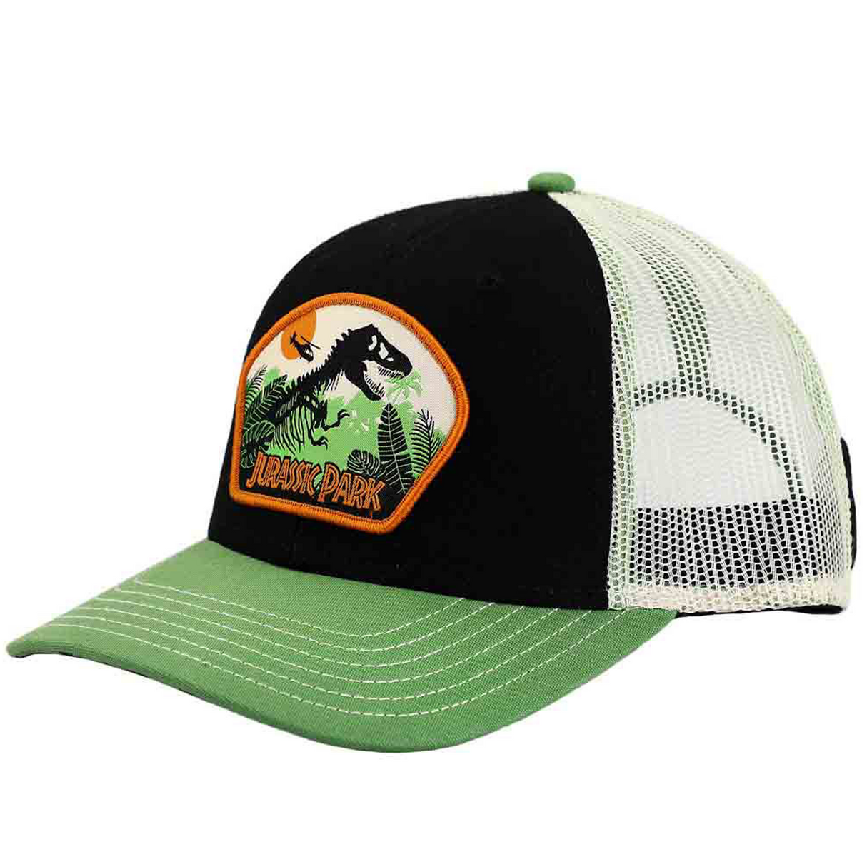 Jurassic Park Logo Patch Trucker