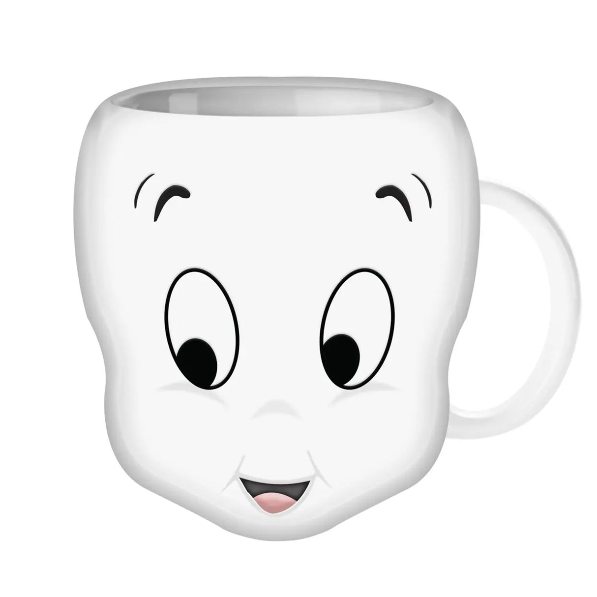 Casper Smiling Ceramic 3D Sculpted Mug