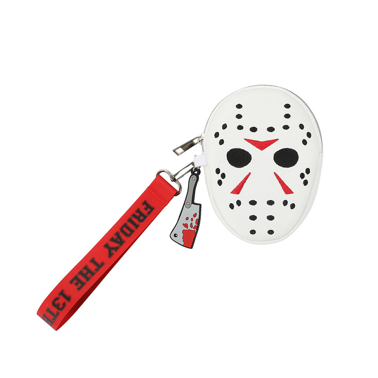 Friday the 13th Jason Mask Wristlet Coin Pouch