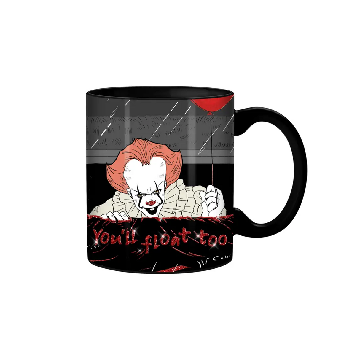 IT CH1 Pennywise Sewer Glitter 20oz Ceramic Mug