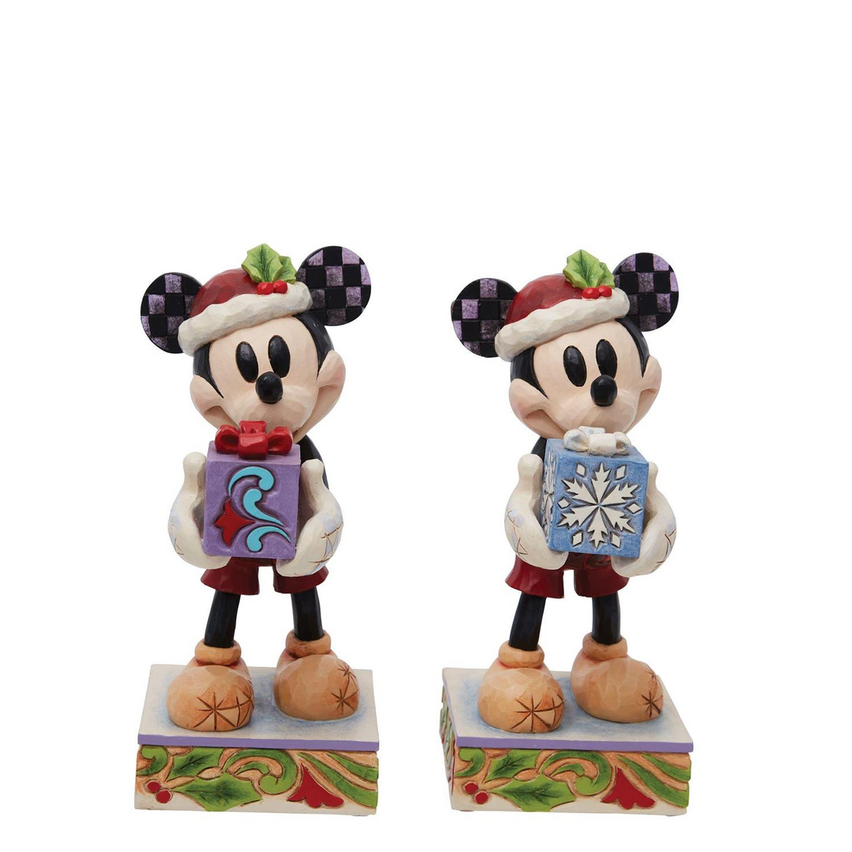 Disney Traditions - Santa Mickey with Gift Figurine