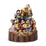 Disney Traditions - Caroling Carved by Heart Figurine