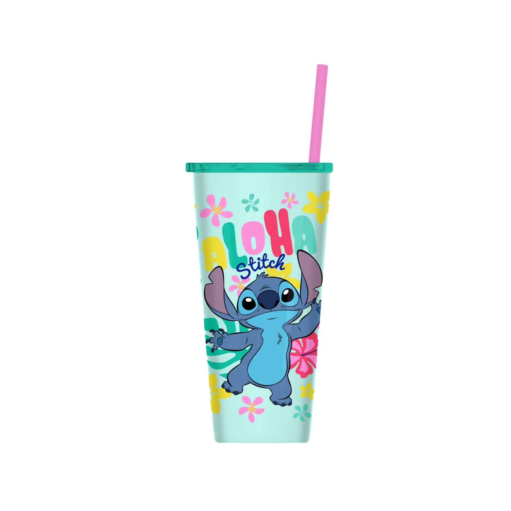 Lilo and Stitch Aloha Stitch Double Walled Stainless Steel Tumbler