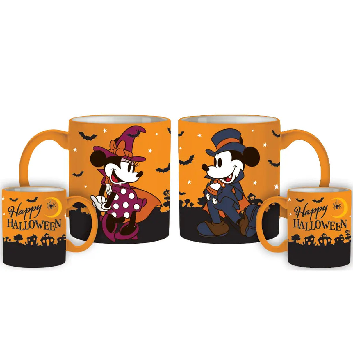 Disney Mickey and Minnie 14oz Ceramic Mug - 2 Pack