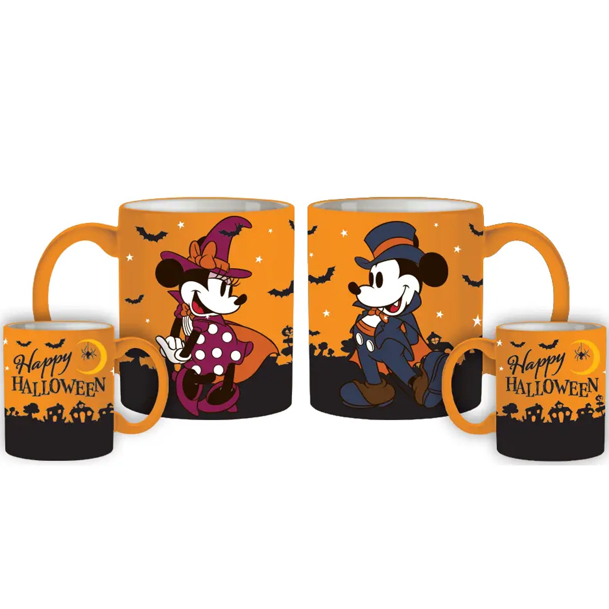 Disney Mickey and Minnie 14oz Ceramic Mug - 2 Pack