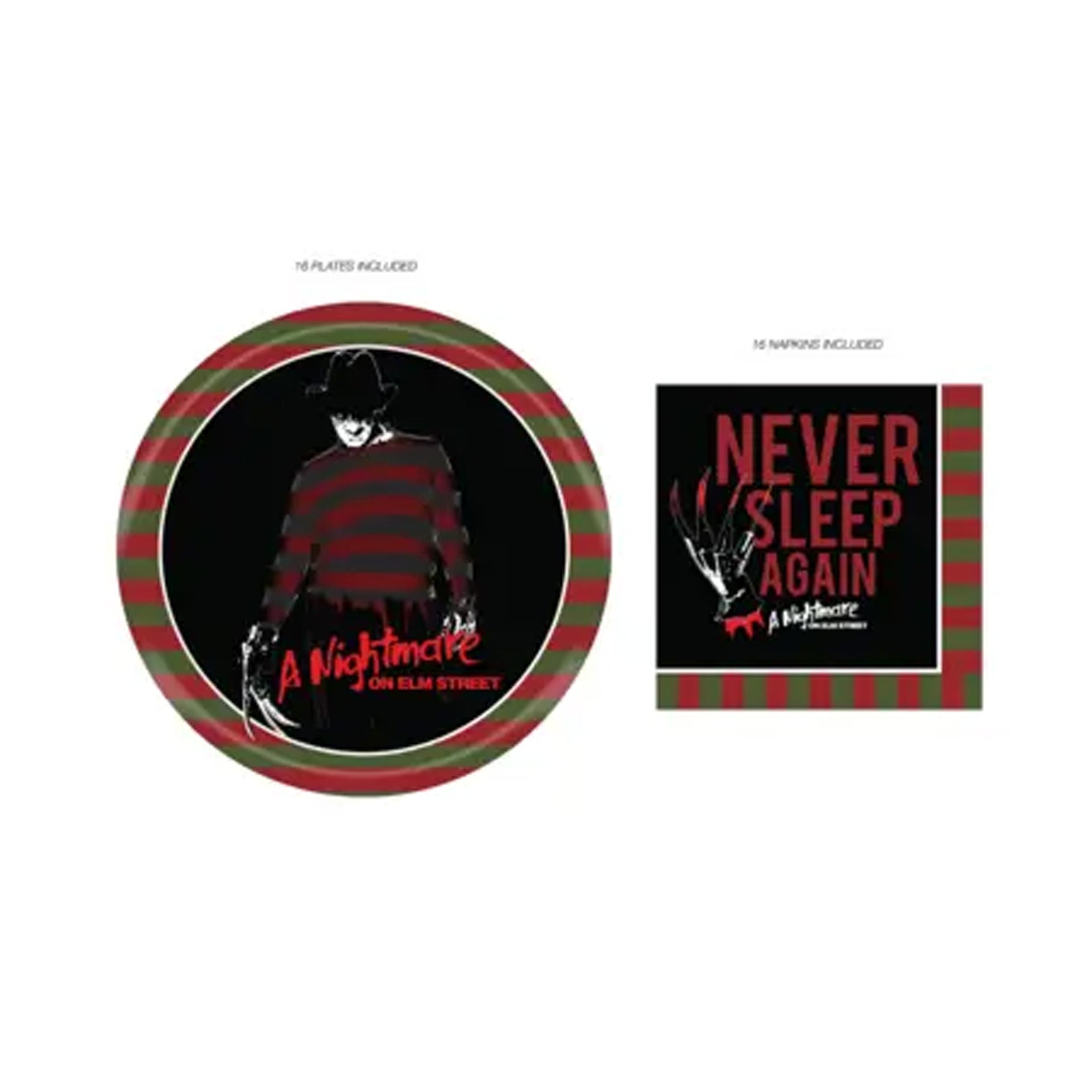 Freddy Krueger Freddy Never Sleep Again Paper Pack