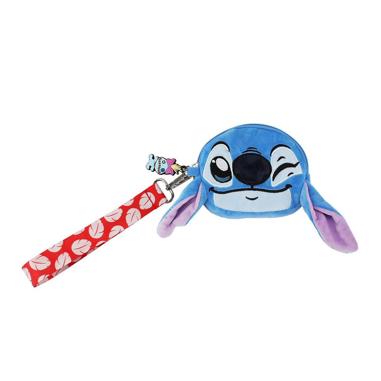 Disney Stitch Plush Wristlet Coin Pouch