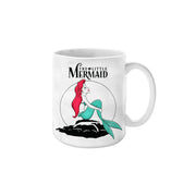 Ariel Looking Up Multicolor Wax Resist 17oz Mug