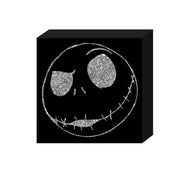 Nightmare Before Christmas Jack Face  Glitter Box Wall Sign