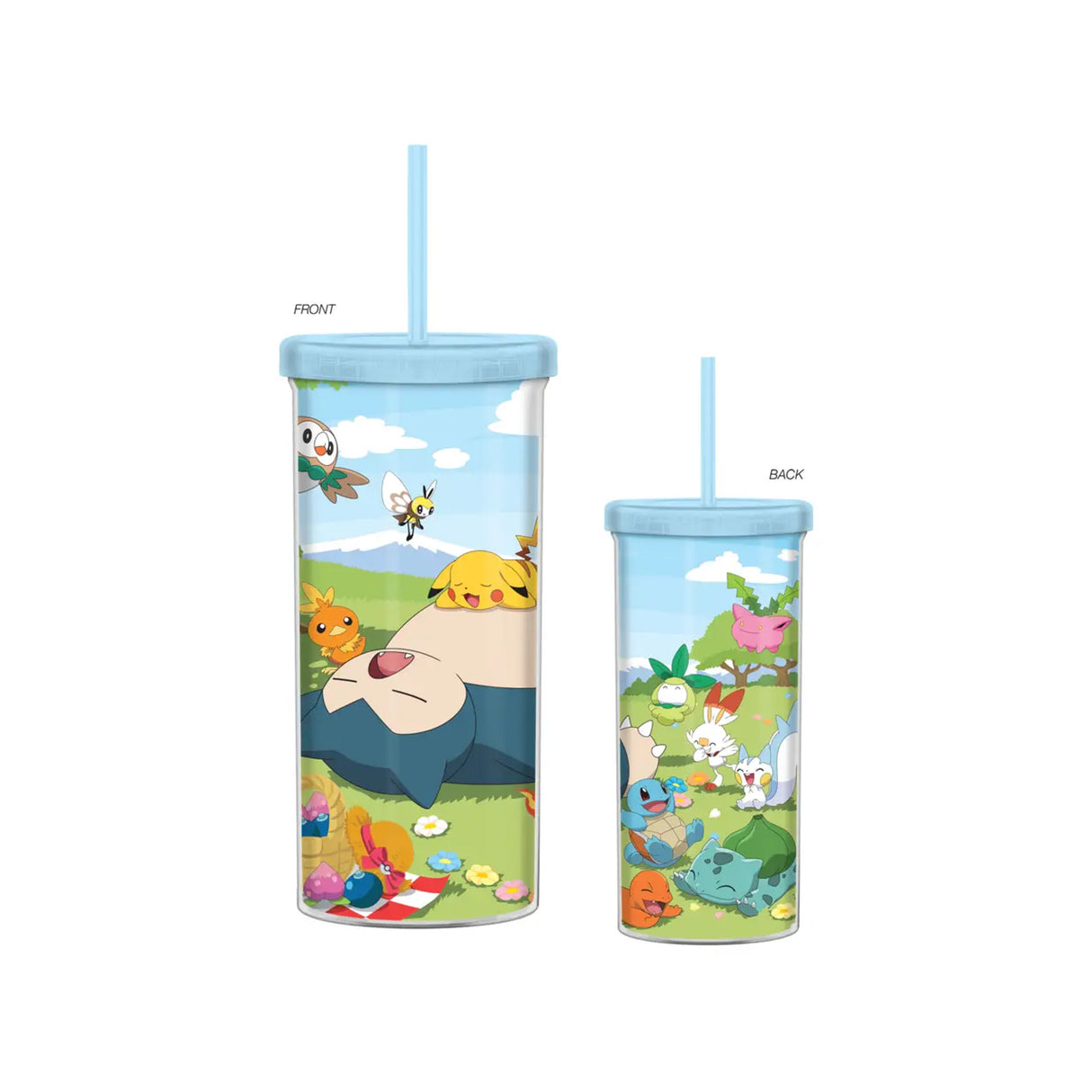 Pokemon Blossom Pokemon Picnic 20oz Plastic Tall Cold Cup