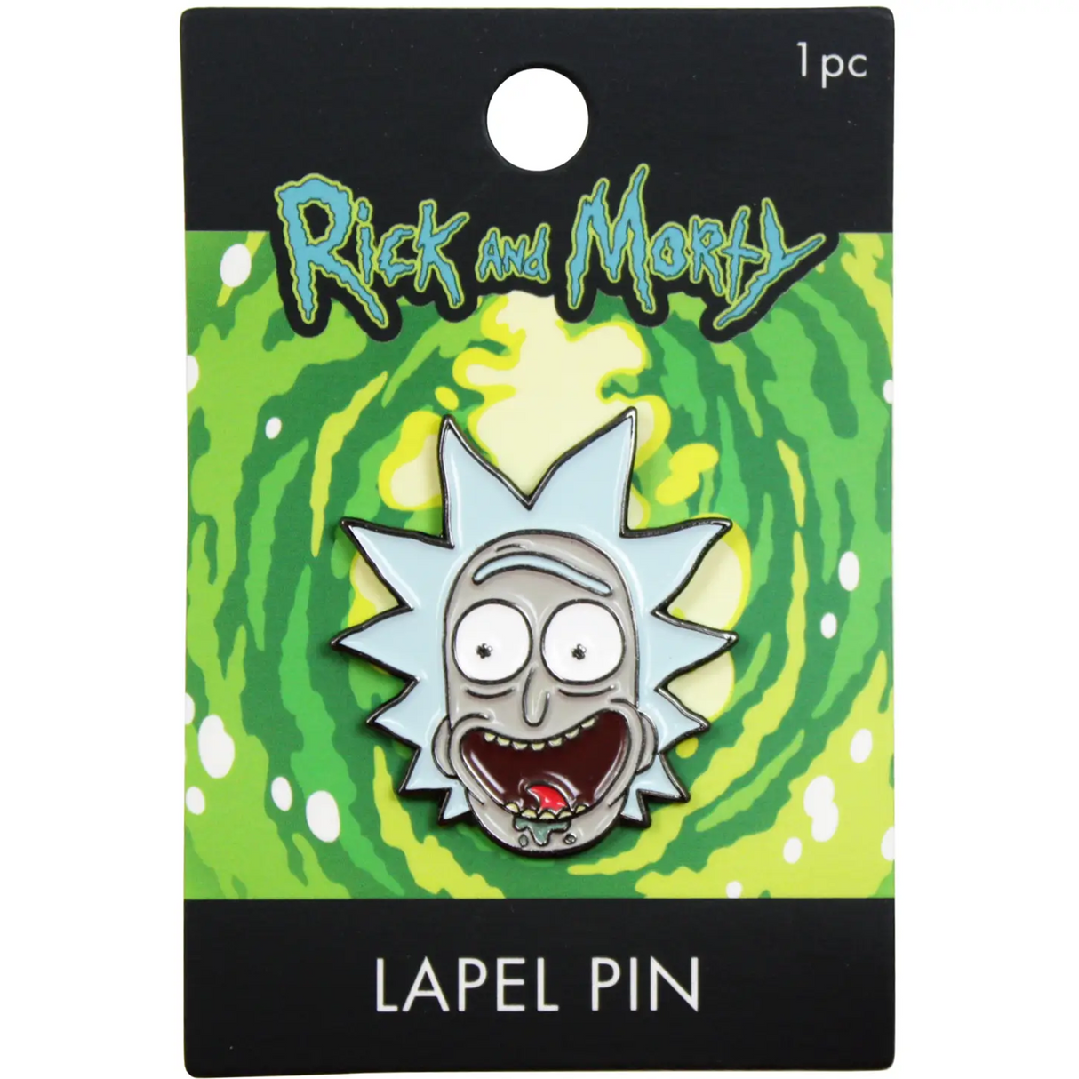 Rick and Morty - Rick Laughing Enamel Pin