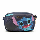 Disney Lilo & Stitch Double Zipper Crossbody Bag