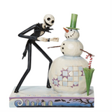 Disney Traditions - Jack with Snowman Figurine