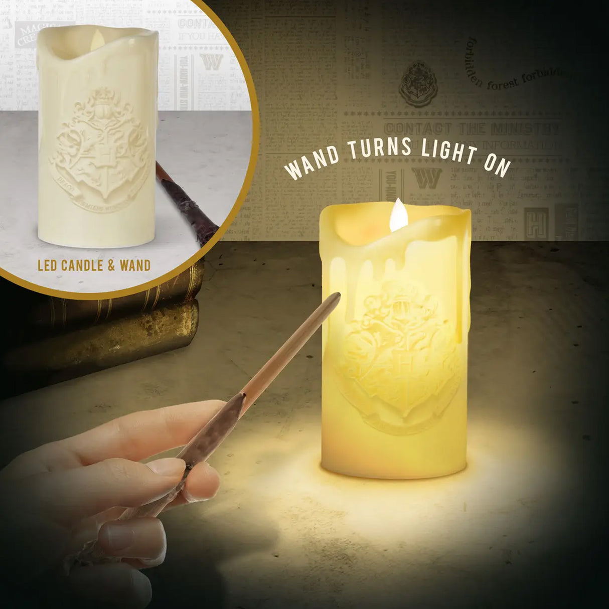 Harry Potter Candle Light w/ Wand