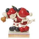 Disney Traditions - Mickey & Minnie Santas Figurine