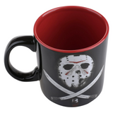 Friday the 13th Mask and Knives Ceramic Mug