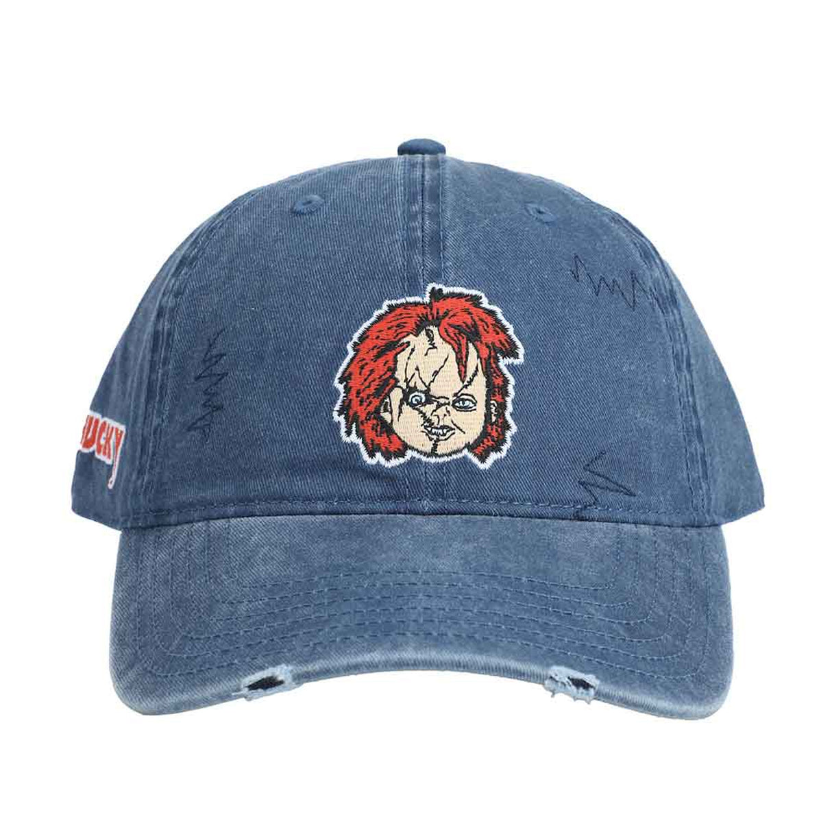 Chucky Embroidered & Distressed Hat