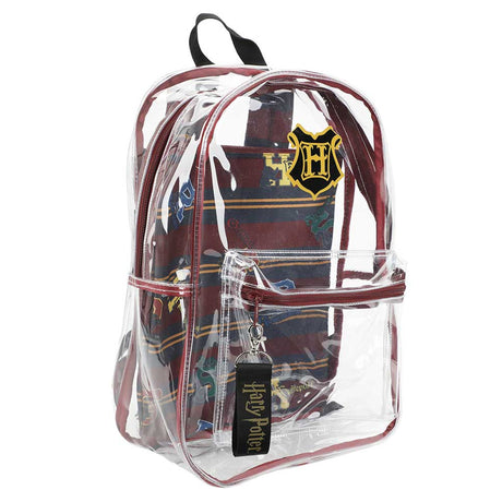 Harry Potter Hogwarts Clear Backpack & Laptop Sleeve