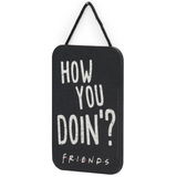 How You Doin' Friends Hanging Wood Wall Decor