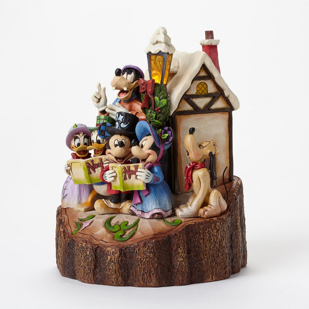 Disney Traditions - Caroling Carved by Heart Figurine