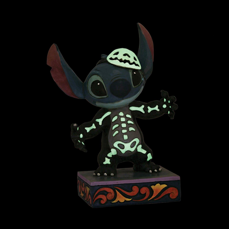 Disney Traditions - Stitch Skeleton Figurine